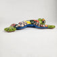 Hand-Painted Talavera Frog – Green Wall Art
