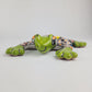 Hand-Painted Talavera Frog – Green Wall Art