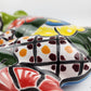 Hand-Painted Talavera Frog – Green Wall Art