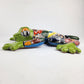 Talavera Style Green Ceramic Frog – Hand-Painted Garden Figurine