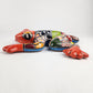 Orange Talavera Ceramic Frog – Handcrafted Mexican Garden Figurine