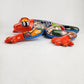 Mexican Orange Frog Figurine – Talavera Ceramic Folk Art