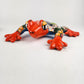 Mexican Orange Frog Figurine – Talavera Ceramic Folk Art