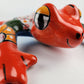Mexican Orange Frog Figurine – Talavera Ceramic Folk Art