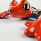 Mexican Orange Frog Figurine – Talavera Ceramic Folk Art