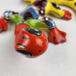 Talavera Ceramic Gecko – Red & Yellow Wall Lizard