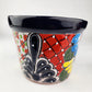 Talavera Ceramic Planter – Artistic Mexican Folk Art Pot