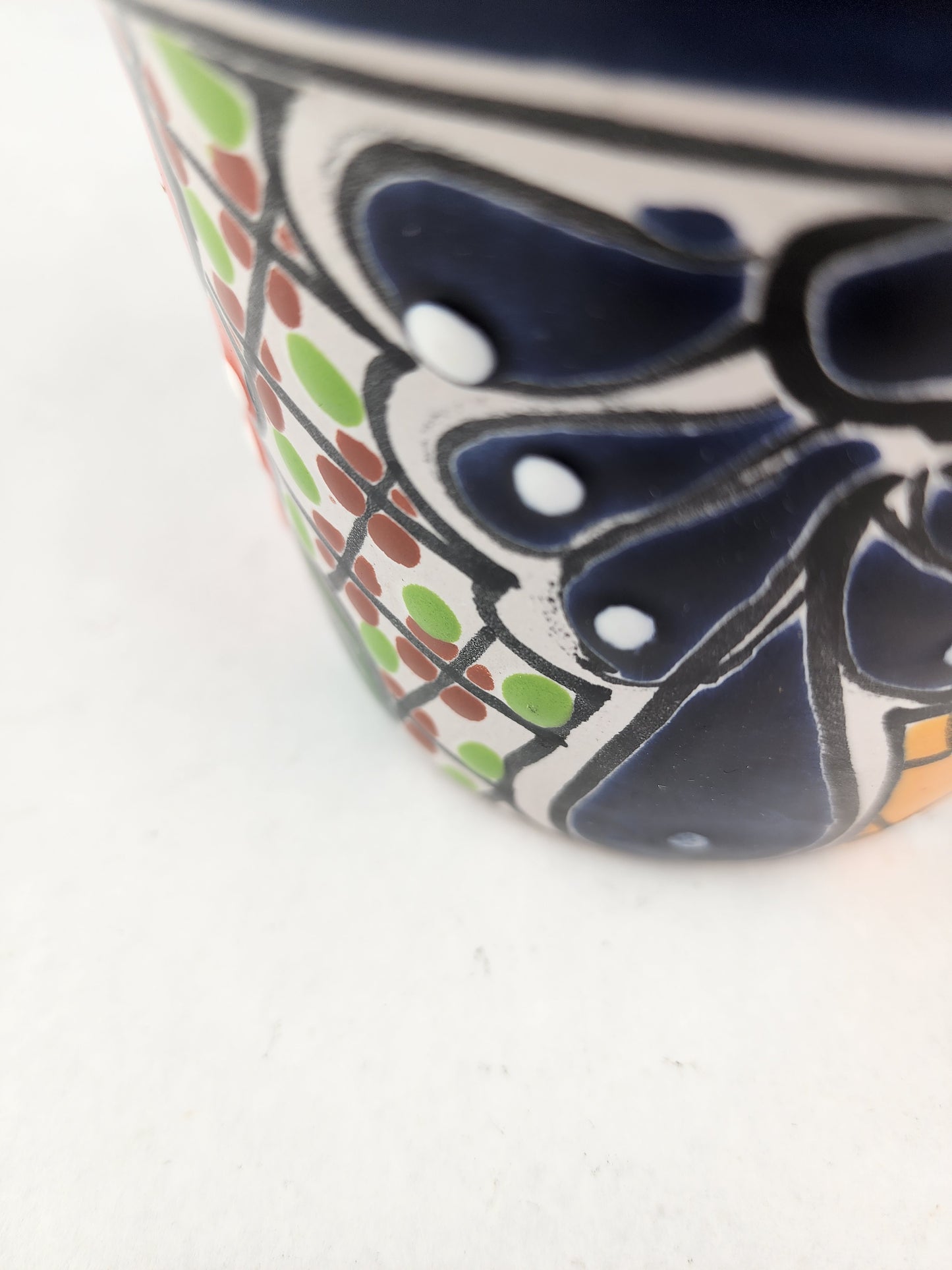 Mini Talavera Planter – Hand-Painted Mexican Pot