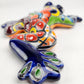 Blue Talavera Frog – Mexican Ceramic Folk Art