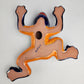 Mexican Talavera Frog – Blue Ceramic Figurine