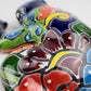 Mexican Talavera Frog – Blue Ceramic Figurine