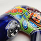 Mexican Talavera Frog – Blue Ceramic Figurine