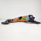 Handcrafted Talavera Frog – Blue Folk Art Figurine