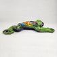Green Talavera Frog – Handcrafted Mexican Folk Art Decor