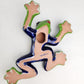 Green Talavera Frog – Handcrafted Mexican Folk Art Decor
