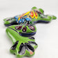 Green Talavera Frog – Handcrafted Mexican Folk Art Decor