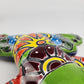 Green Talavera Frog – Hand-Painted Garden Ceramic Figurine