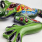 Handcrafted Green Talavera Frog – Mexican Ceramic Gift