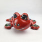 Handcrafted Red Talavera Salamander Wall Art Decor