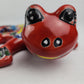 Handcrafted Red Talavera Salamander Wall Art Decor