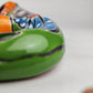 Orange Talavera Iguana – Handcrafted Mexican Folk Art
