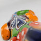 Orange Talavera Iguana – Handcrafted Mexican Folk Art