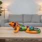 Decorative ceramic iguana