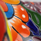 Yellow Talavera-Style Iguana – Hand-Painted Mexican Folk Art Décor