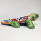 Green Talavera Iguana – Handcrafted Mexican Folk Art