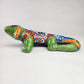 Green Talavera Iguana – Handcrafted Mexican Folk Art