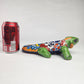 Green Talavera Iguana – Handcrafted Mexican Folk Art