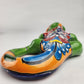 Green Talavera Iguana – Handcrafted Mexican Folk Art