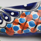 Green Talavera-Style Iguana – Handcrafted Mexican Folk Art Figurine