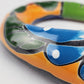 Green Talavera-Style Iguana – Handcrafted Mexican Folk Art Figurine