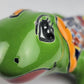 Green Talavera-Style Iguana – Handcrafted Mexican Folk Art Figurine