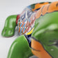 Green Talavera-Style Iguana – Handcrafted Mexican Folk Art Figurine