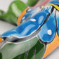 Green Talavera-Style Iguana – Hand-Painted Mexican Folk Art Décor
