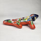 Orange Talavera Iguana – Handcrafted Mexican Wall Decor