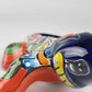 Orange Talavera Iguana – Handcrafted Mexican Wall Decor