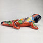 Handcrafted Orange Talavera Iguana – Mexican Folk Art Gift
