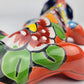 Handcrafted Orange Talavera Iguana – Mexican Folk Art Gift