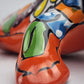Handcrafted Orange Talavera Iguana – Mexican Folk Art Gift