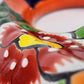 Orange Talavera Iguana – Mexican Hand-Painted Garden Accent