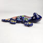 Blue Talavera Salamander – Mexican Folk Art Wall Decor
