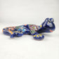Blue Talavera Salamander – Handcrafted Garden Accent
