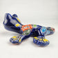 Blue Talavera Salamander – Handcrafted Garden Accent