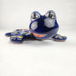 Blue Talavera Salamander – Handcrafted Garden Accent