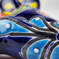 Blue Talavera Salamander – Handcrafted Garden Accent