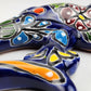 Blue Talavera Salamander – Handcrafted Garden Accent