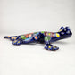 Handcrafted Blue Talavera Salamander – Mexican Ceramic Gift